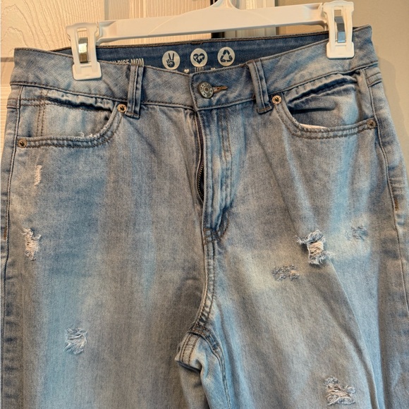 Rewash Blue Boyfriend Jeans Classic Denim Style - Picture 3 of 8